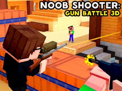 Noob Shooter: Gun Battle 3D online game
