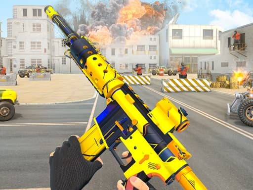 TPS Gun War Shooting Games 3D online game